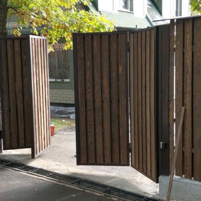 Купите и Закажите Ворота Гармошка: Лучшая Цена от 47942 руб, Установка под Ключ и Доставка в Ялте и по Области